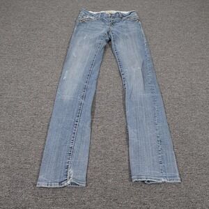 Vintage Pepe Jeans Jeans Womens 26 Blue Light Wash Low Rise Bootcut Y2K Studded